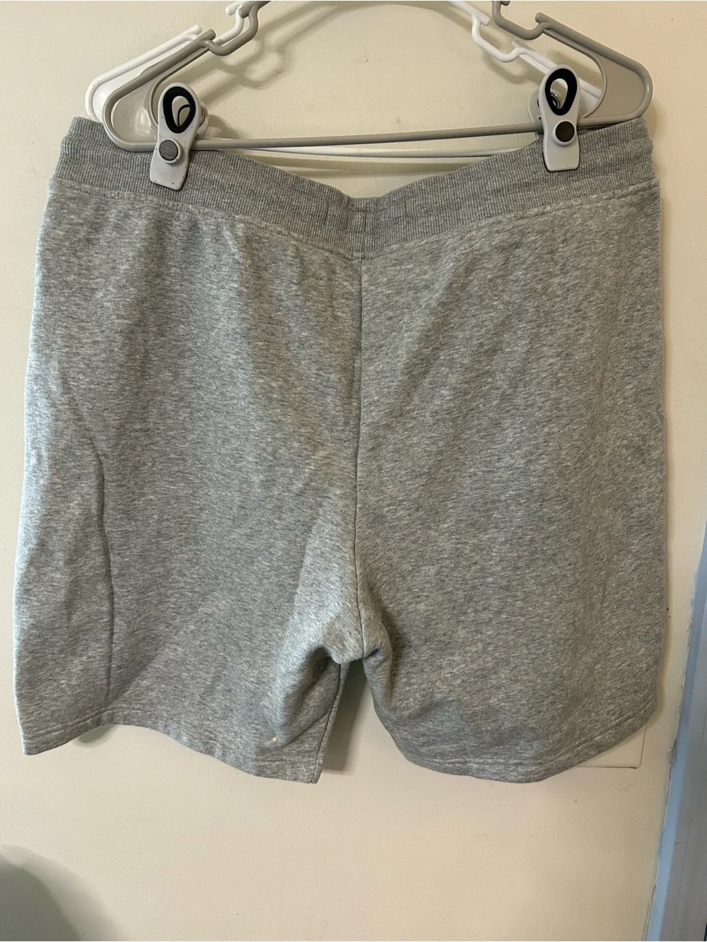 Calvin Klein Jeans Heather Gray Logo Athletic Shorts